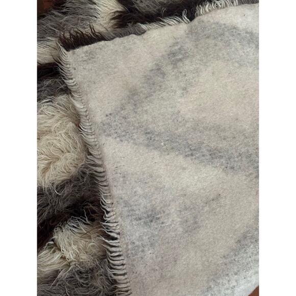 Flokati A. Kokkinos Greek Rug-MidCentury Geometric Diamond-60"x84" VERY RARE! - Picture 4 of 5